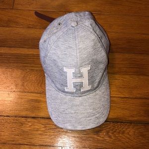 Grey baseball cap